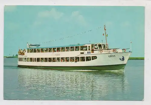 BINNENSCHIFFE - FLEVOMEER / NL, Motorschiff "ORCA", Reederei Flevo