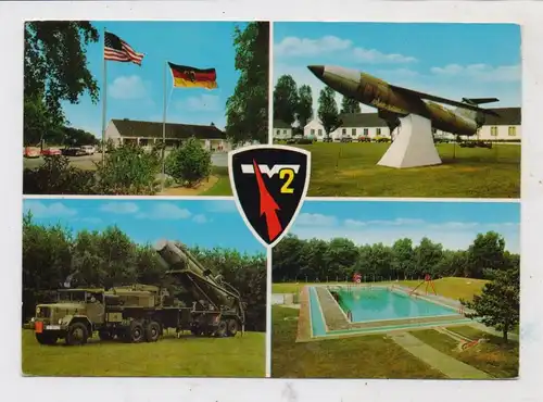5130 GEILENKIRCHEN - TEVEREN, Militär-Kaserne, Fliegerhort