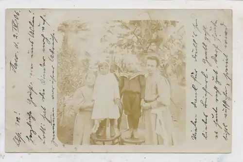 I 38062 ARCO, Photo-AK, Familie, 1906
