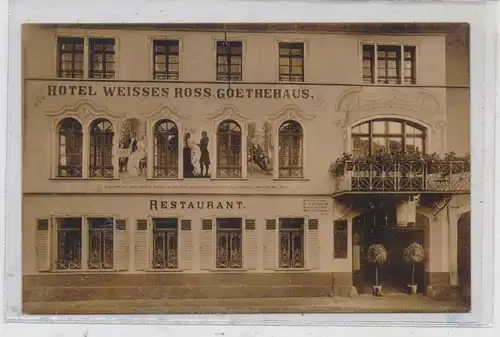 6530 BINGEN, Hotel Weisses Ross, Goethehaus am Rhein