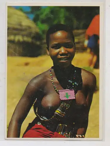 VÖLKERKUNDE / Ethnic - SOUTH AFRICA, Zulu girl
