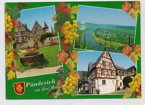 5583 ZELL - PÜNDERICH, Mehrbild-AK