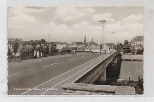 4300 ESSEN - STEELE, Neue Ruhrbrücke, Omnibus, 1960