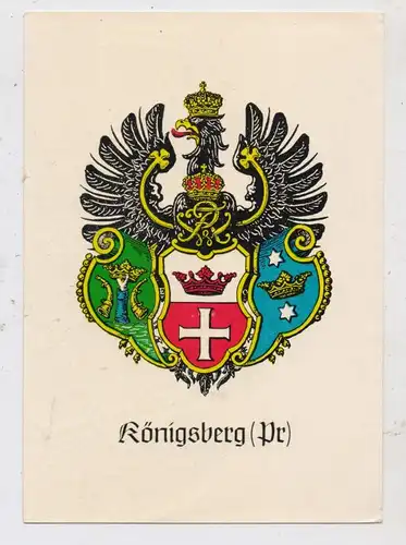 OSTPREUSSEN - KÖNIGSBERG / KALININGRAD, Stadtwappen