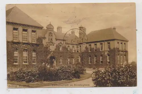 UK - WARWICKSHIRE - ERDINGTON, Jaffray Hospital, 1908
