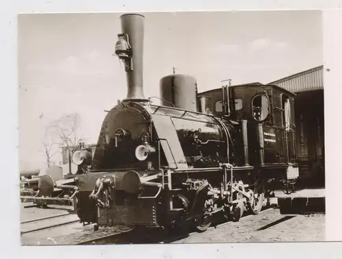0-2130 PRENZLAU, Lokomotive P K 3 der Prenzlauer Kreisbahn, Aufnahme von Mai 1970