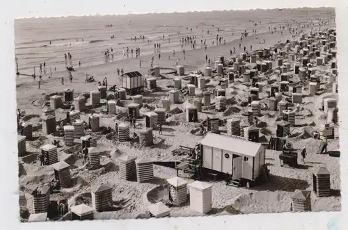 2972 BORKUM, Badestrand, Strandkörbe, , 1962