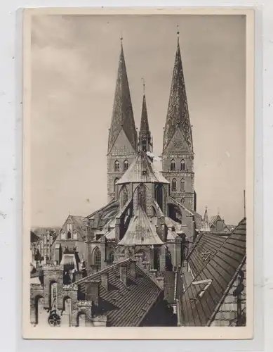 2400 LÜBECK, Marienkirche von Osten, Dachreiter, DKV Feutscher Kunst Verlag