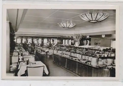 FÄHRE / Ferry / Traversier, "DEUTSCHLAND", Buffet