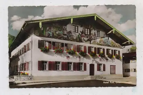8101 UNTERAMMERGAU, Hotel Post, 1956