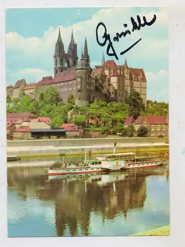 BINNENSCHIFFE - ELBE, "PIRNA" vor Meissen