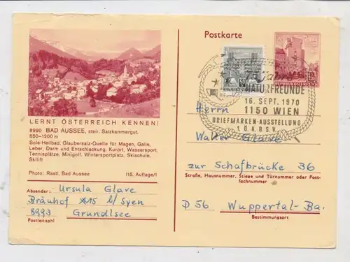 NATURFREUNDE - 75 Jahre Naturfreunde, Sonderstempel Wien 1970