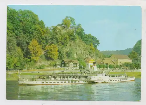 BINNENSCHIFFE - ELBE, "LEIPZIG"