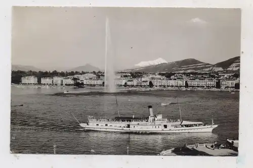 BINNENSCHIFFE - GENFER SEE / LAC LEMAN, "VEVEY", 1957
