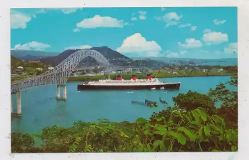OZEANSCHIFFE - "QUEEN MARY", Panama Canal