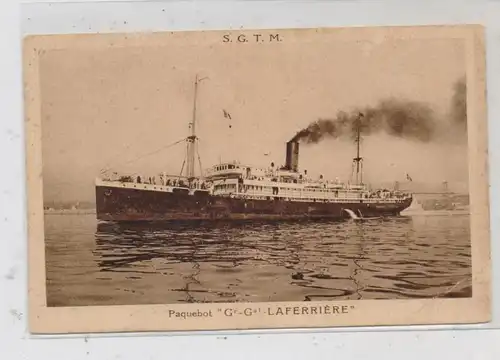 OZEANSCHIFF / PAQUEBOT, "GR - GAL - LAFERRIERE", Marseille - Algerie