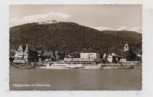 BINNENSCHIFFE - RHEIN, Köln-Düsseldorfer "ELBERFELD" am Anleger Königswinter,