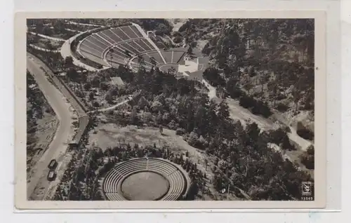 OLYMPIA 1936 BERLIN, REichssportfeld, Dietrich-Eckardt-Bühne, Luftaufnahme