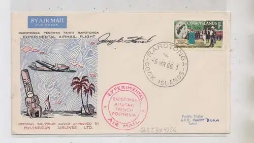 COOK ISLAND, Experimental Flight 1966