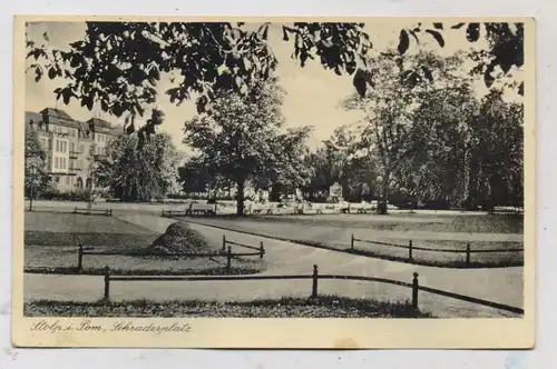 POMMERN - STOLP / SLUPSK, Schraderplatz 1942