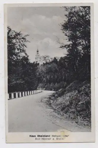 5340 BAD HONNEF - HOHENHONNEF, Haus Rheinland, 1943, kl. Klebereste