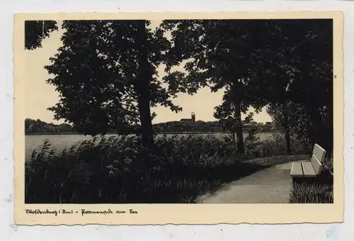 NIEDER - SCHLESIEN - WALDENBURG / WALBRZYCH, Promenade am See, 1936