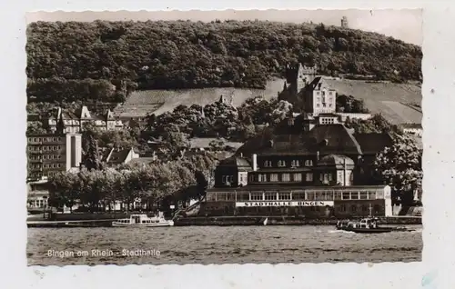 6530 BINGEN, Stadthalle und Umgebung