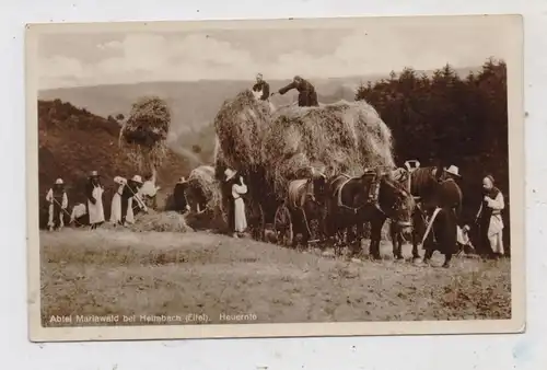 LANDWIRTSCHAFT - Heuernte, Abtei Mariawald