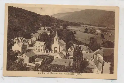 5169 HEIMBACH - HAUSEN, Blick in das Dorf mit Kirche