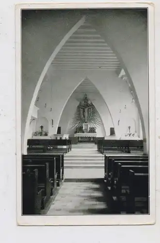 8700 WÜRZBURG, BStudienkolleg St. Benedikt, Kirche, Innenansicht, 1932