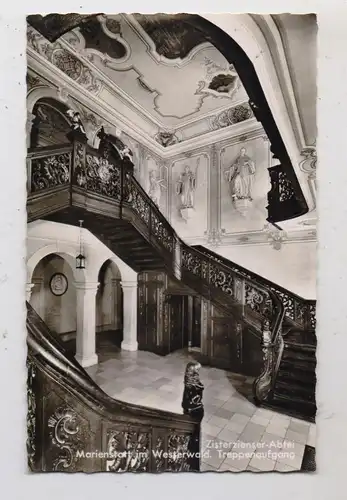 5238 HACHENBURG - MARIENSTATT, Abtei, Treppenaufgang, 1963