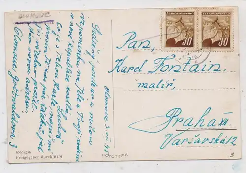 BÖHMEN & MÄHREN - OLMÜTZ / OLOMOUC, Stadtpark, August 1945