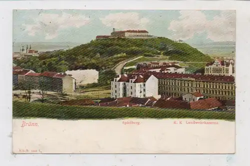 BÖHMEN & MÄHREN - BRÜNN / BRNO, K. K. Landwehrkaserne, Spielberg, 1909