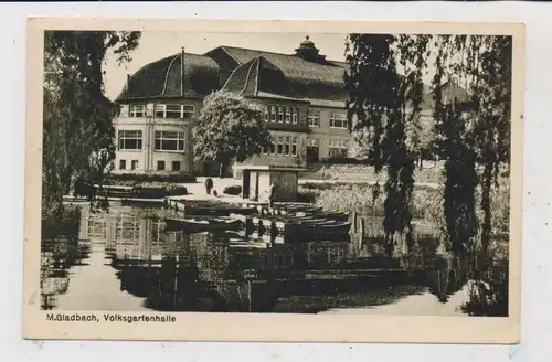 4050 MÖNCHENGLADBACH, Volksgartenhalle, Kahnstation, 1939