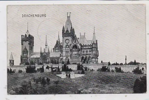 5330 KÖNIGSWINTER, Drachenburg, 1915, Feldpost Cöln
