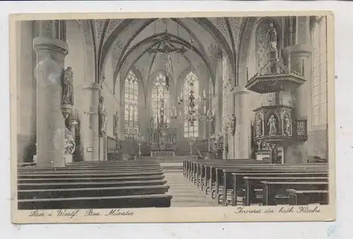 4419 LAER, Kath. Kirche, innenansicht, 1937