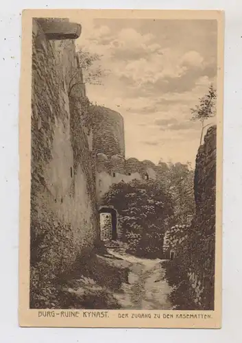 NIEDER - SCHLESIEN - HIRSCHBERG - HERMSDORF, Burg Kynast, Zugang zu den Kasematten