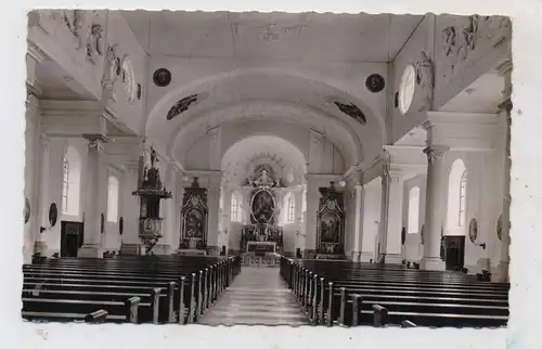 7888 RHEINFELDEN, kath. Kirche, innenansicht, 1964
