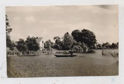 0-1601 HEIDESEE - DOLGENBRODT, Fähre, Strandkasino, 1964