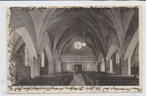 5410 HÖHR - GRENZHAUSEN, Kath. Kirche Höhr, Blick zur Empore, 1929, Brfm. entfernt