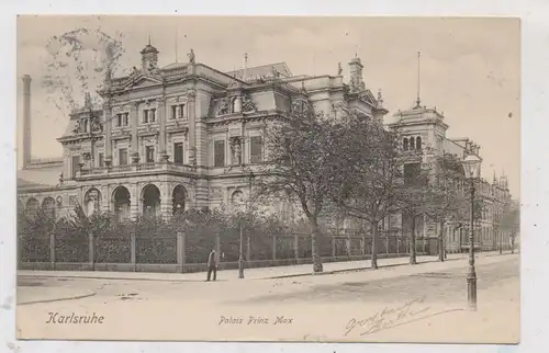 7500 KARLSRUHE, Palais Prinz Max, 1904