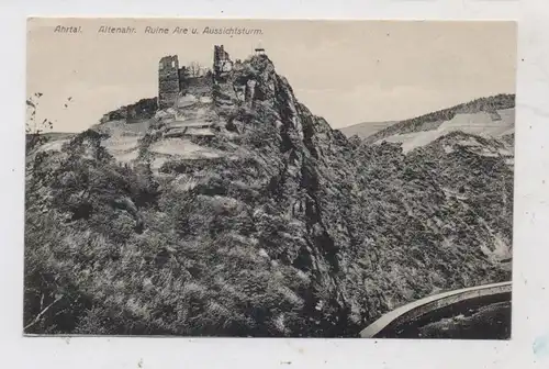 5486 ALTENAHR, Ruine Are und Aussichtsturm, Verlag Metz & Lautz - Darmstadt