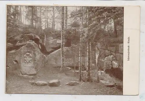 8500 NÜRNBERG - REICHSWALD, Schmausenbuck Klause, 1918