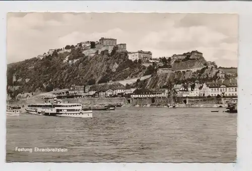 BINNENSCHIFFE - RHEIN, Köln-Düsseldorfer "VATERLAND" vor Koblenz