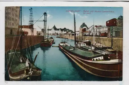 4000 DÜSSELDORF, Hafen, Frachtschiffe, 1929