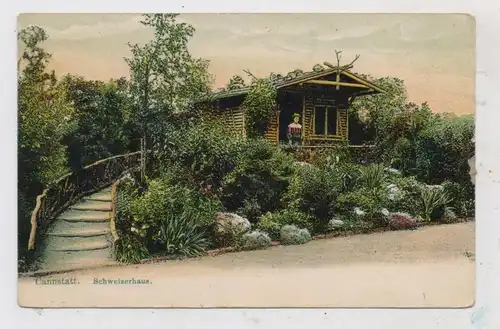 7000 STUTTGART - BAD CANNSTATT, Schweizerhaus, ca. 1905