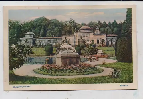 7000 STUTTGART - BAD CANNSTATT, WILHELMA, Farb-AK, Verlag - Schanbacher