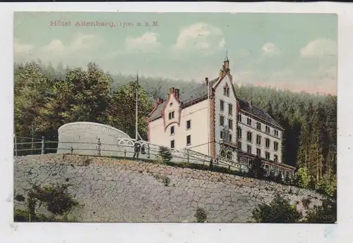 F 68140 SULZERN / SOULTZEREN, Münsterthal, Hotel Altenberg, Verlag Metz Tübingen