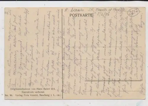 F 54480 CIREY SUR VEZOUZE, Schloss park in Cirey, 1915