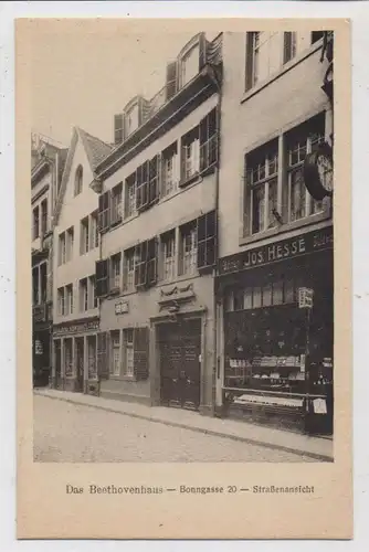 5300 BONN, BEETHOVEN - Haus, Bonngasse